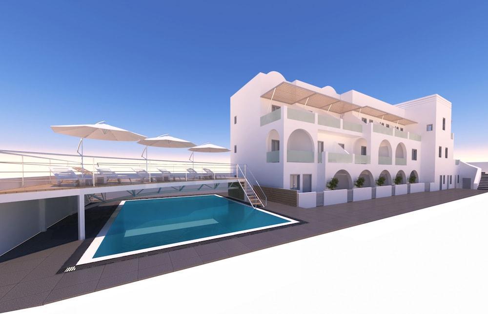 Deluxe Hotel Santorini Fira  Exterior foto